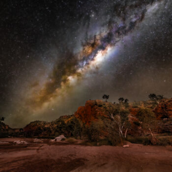 Milky Way over Desert George